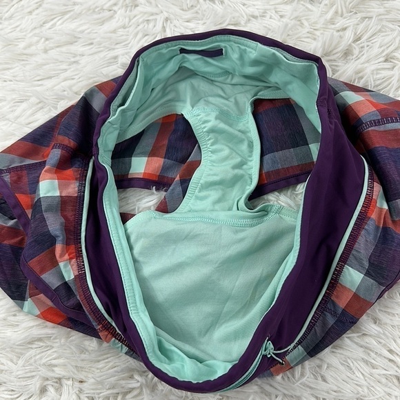 Lululemon Speed Short Yama Check Berry Yum Yum - Picture 6 of 6